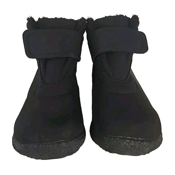 Madi Ankle Strap Waterproof Bootie Women's Size 9 Black Boots - Picture 5 of 7